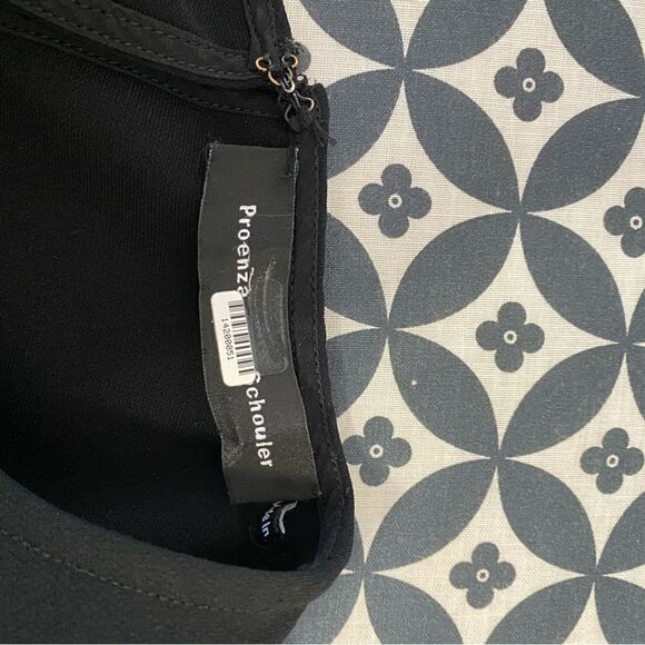 Proenza Schouler Black Asymmetrical Top - Picture 5 of 7